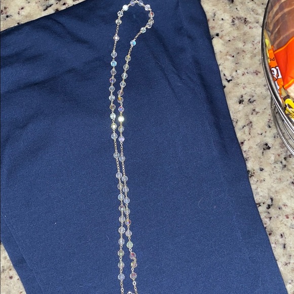 Genuine Crystal and Silver Rosary - Picture 8 of 8